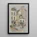 y 13 rue Cassette 6e arrondissement - Jules-Adolphe Chauvet — cuadro enmarcado en la pared