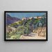 Colinas soleadas cerca de Menton - Jules-Ferdinand Jacquemart — cuadro enmarcado en la pared