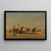 La moisson - Jules-Jacques Veyrassat — framed artwork on a wall