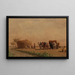 Faneurs au repos - Jules-Jacques Veyrassat — framed artwork on a wall