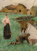 La Levée des nasses - Jules Alexis Muenier — vista de la obra