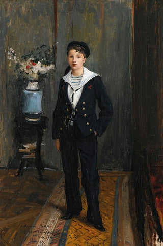 Jules BastienLepage - Portrait Of A Young Boy.webp