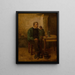 Contentement - Jules Breton | Cuadro — cuadro enmarcado en la pared