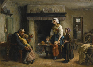 Jules Breton - La fte du grandpre.webp