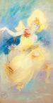 Una bailarina - Jules Chéret — vista de la obra