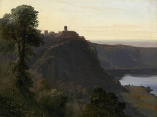 Jules Coignet - View of Lake Nemi.webp