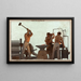 La métallurgie - Jules Didier — framed artwork on a wall