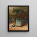 Polichinelle dans le jardin - Jules Frédéric Ballavoine — framed artwork on a wall