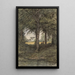 Paisaje forestal - Jules Goethals — cuadro enmarcado en la pared