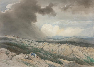 Jules Joseph Augustin Laurens - Landscape with Shepherds.webp