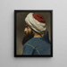 Retrato de un otomano - Jules Joseph Lefebvre — cuadro enmarcado en la pared