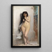 La cigale - Jules Joseph Lefebvre — cuadro enmarcado en la pared