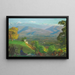 Landscape of the Grésivaudan - Jules Léon Flandrin — framed artwork on a wall