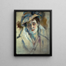 Hermine David - Jules Pascin — framed artwork on a wall
