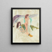 Young Girls in Ostend - Jules Pascin — framed artwork on a wall