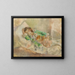 La Pequeña Actriz - Jules Pascin — cuadro enmarcado en la pared