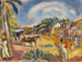 Landscape with figures and cart - Jules Pascin — artwork view