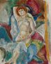 Maintenant le bras levé - Jules Pascin — artwork view