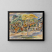 Landscape of the South - Jules Pascin — framed artwork on a wall