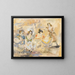 Mujer con cochecito - Jules Pascin — cuadro enmarcado en la pared