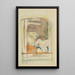 La ventana - Jules Pascin — cuadro enmarcado en la pared