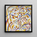 Dynamic expression of a dancer's movement - Jules Schmalzigaug — framed artwork on a wall