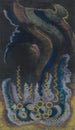 Medusa y cola verde - Jules Schmalzigaug — vista de la obra