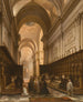 del Coro parisino de la basílica Sainte-Geneviève-Pantheon bajo el Segundo Imperio - Jules Victor Genisson — vista de la obra