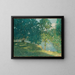 Tarde junto al estanque - Julian Alden Weir — cuadro enmarcado en la pared