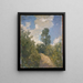 Ruta secundaria - Julian Alden Weir — cuadro enmarcado en la pared