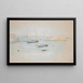 Bateaux - Julian Alden Weir — cuadro enmarcado en la pared