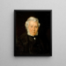 Portrait of Robert Walter Weir - Julian Alden Weir — framed artwork on a wall