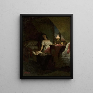 Julian Maszyski - Genre scene Premonition of the night.webp