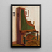 Piano jirafa - Julian Maszyński — cuadro enmarcado en la pared