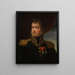El general Joseph Léopold Sigisbert Hugo - Julie Hugo — cuadro enmarcado en la pared
