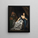 La muerte de Cleopatra - Julie Lütken — cuadro enmarcado en la pared