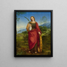 Santa Catalina de Alejandría - Julie Mihes — cuadro enmarcado en la pared