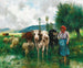 La Bergère - Julien Dupré — vista de la obra
