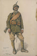 Portrait of a soldier of the colonial army - Julien Le Blant — artwork view