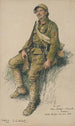 retrato de un militar francés de la Primera Guerra Mundial - Julien Le Blant — vista de la obra