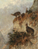 Chamois in the Mountains - Julius Arthur Thiele — artwork view