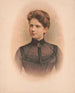 Frances Folsom, Mrs. Grover Cleveland - Julius Bien Company — artwork view
