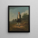 George Biggin - Julius Caesar Ibbetson | Painting — framed artwork on a wall