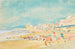 Playa en Ostende - Julius Collen Turner — vista de la obra