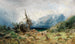 Paisaje de las montañas de los Gigantes óleo sobre lienzo - Julius Eduard Mařák — vista de la obra