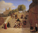Los escaleras españolas en Roma - Julius Friedländer — vista de la obra