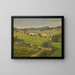 Bernau Oberlehen - Julius Hübner — cuadro enmarcado en la pared