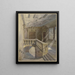 Escalera del ayuntamiento de Wurtzburgo - Julius Knoblauch — cuadro enmarcado en la pared