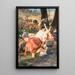 Bacchante - Julius Kronberg — cuadro enmarcado en la pared