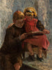 Estudio de dos niños - Julius Scholtz — vista de la obra